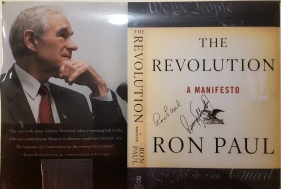 RonPaul Book lg poster from 2008 Convention